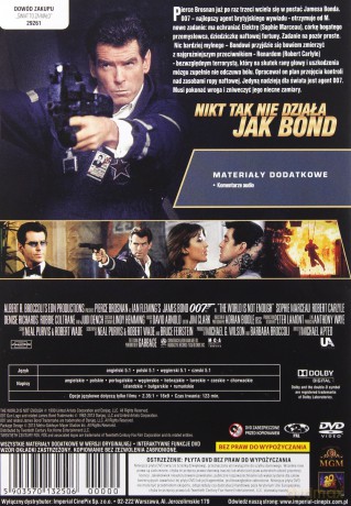 007 James Bond Świat to za mało Ultimate Edition [DVD]