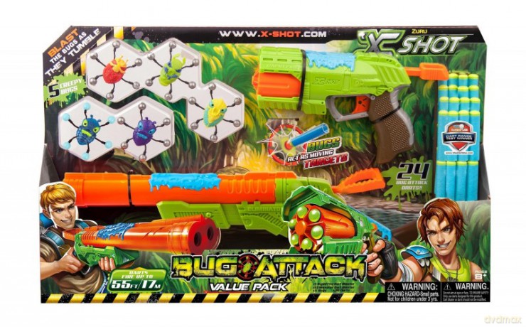 X-SHOT Bug Attack Combo Rapid + Eliminator