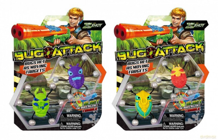 X-SHOT Bug Attack Robaki 2-pack