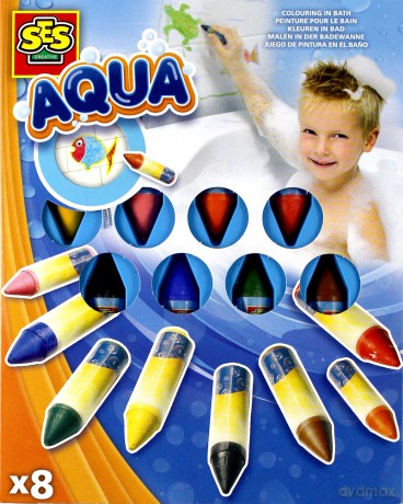 Aqua - Kredki do malowania w kąpieli II