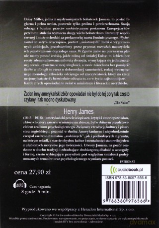 Daisy Miller i inne opowiadania - Henry James [AUDIOBOOK]