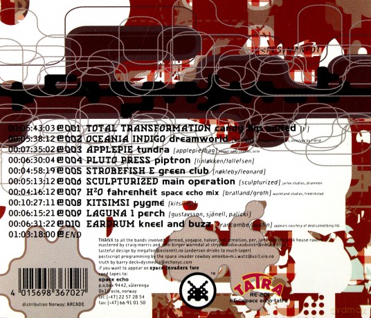 Various Artists (Space echo techno compilation): Space Invaders [CD]