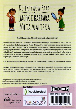 Detektywów para Jacek i Barbara - Dariusz Rekosz [AUDIOBOOK]