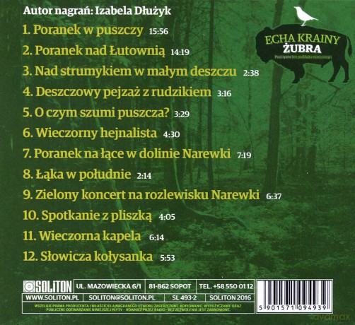 Echa Krainy Żubra [CD]