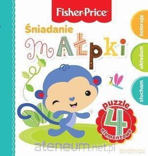 Fisher Price Puzzle. Śniadanie małpki [KSIĄŻKA]