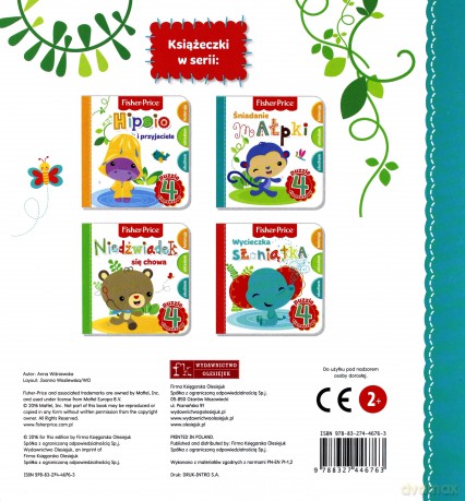 Fisher Price Puzzle. Śniadanie małpki [KSIĄŻKA]
