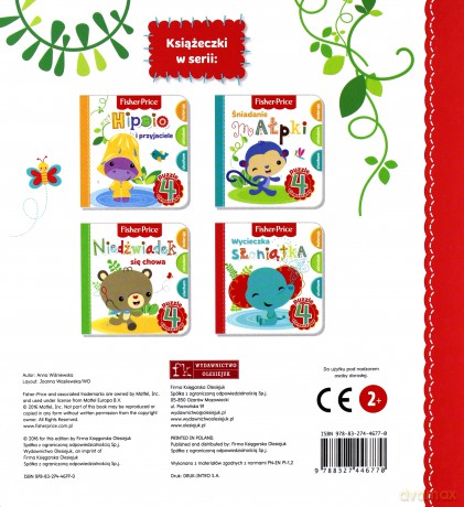 Fisher Price Puzzle. Wycieczka słoniątka [KSIĄŻKA]