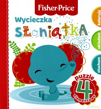 Fisher Price Puzzle. Wycieczka słoniątka [KSIĄŻKA]