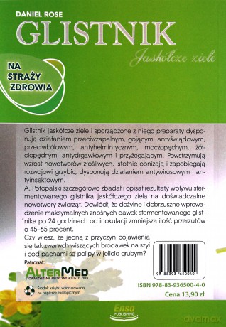 Glistnik na straży zdrowia - Danel Rose [KSIĄŻKA]