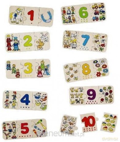 GOKI 30 el. Ucz się liczyć [PUZZLE]