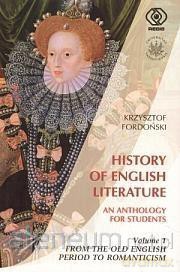 History of english literature vol. 1 - Krzysztof Fordoński [KSIĄŻKA]