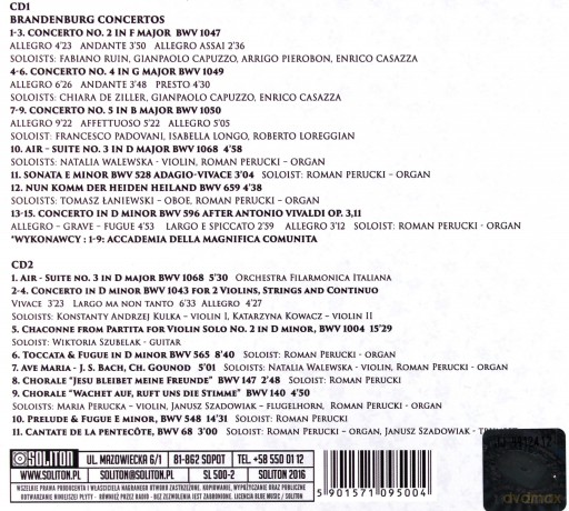Jan Sebastian Bach: Gold Edition 2 [CD]