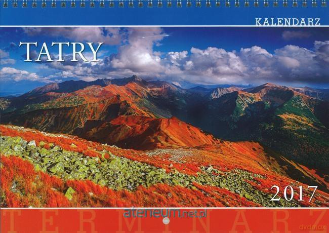 Kanlendarz jednodzielny 2017 - Tatry [KALENDARZ]