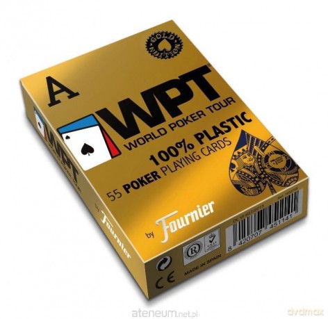 Karty WPT 100% Plastic [KARTY]