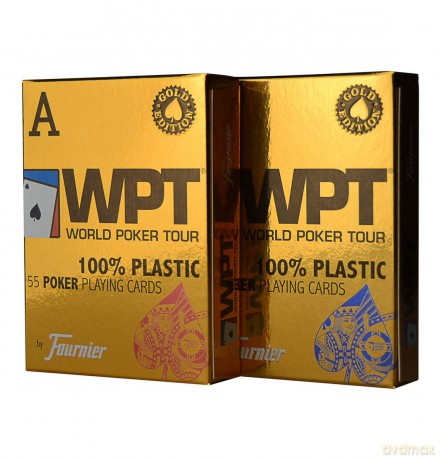 Karty WPT 100% Plastic [KARTY]