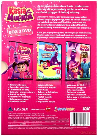 Kasia i Mim Mim [3DVD]
