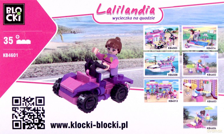 Klocki Blocki Lalilandia Wycieczka na quadzie [KLOCKI]