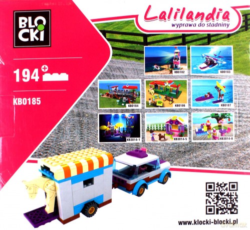 Klocki Blocki Lalilandia Wyprawa do stadniny [KLOCKI]