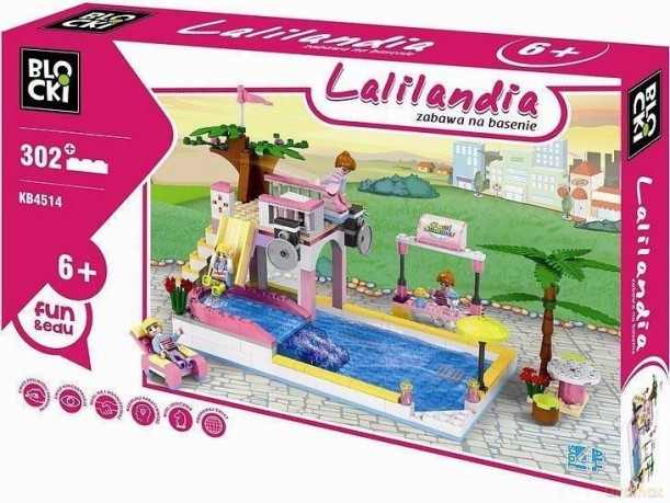Klocki Blocki Lalilandia Zabawa na basenie [KLOCKI]