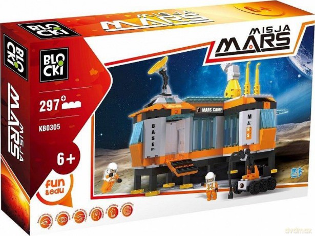 Klocki Blocki Misja Mars Baza Stacja Kosmiczna [KLOCKI]