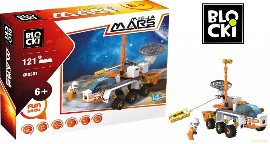 Klocki Blocki Misja Mars Łazik Kosmiczny [KLOCKI]