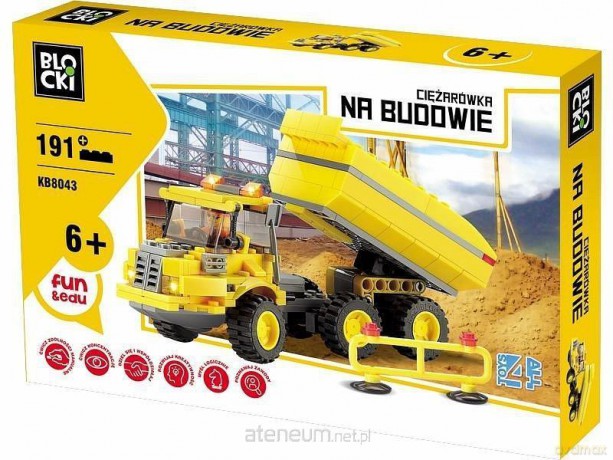 Klocki Blocki Na Budowie Ciężarówka [KLOCKI]