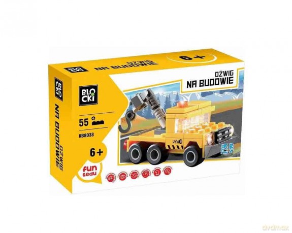 Klocki Blocki Na Budowie Dźwig [KLOCKI]