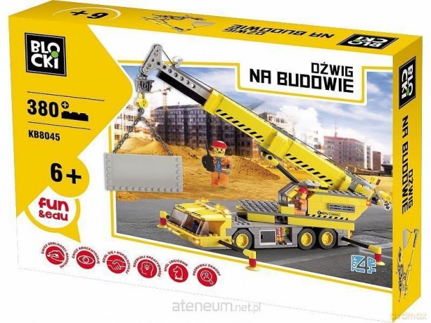 Klocki Blocki Na Budowie Dźwig Duży [KLOCKI]