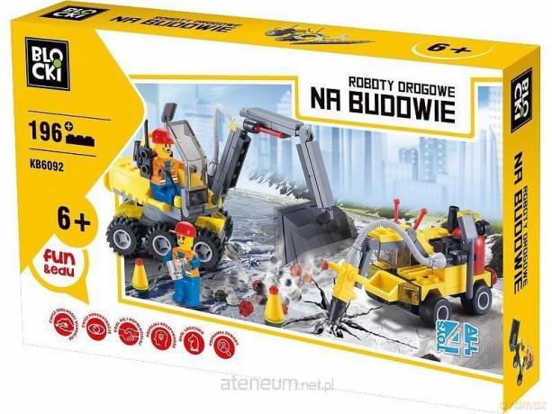 Klocki Blocki Na Budowie Roboty drogowe [KLOCKI]