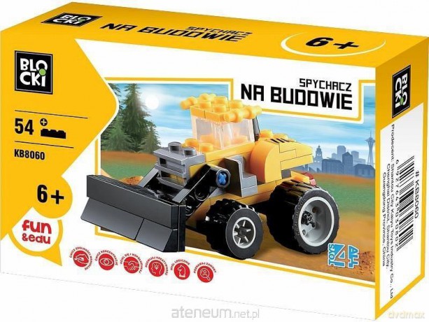 Klocki Blocki Na Budowie Spychacz [KLOCKI]