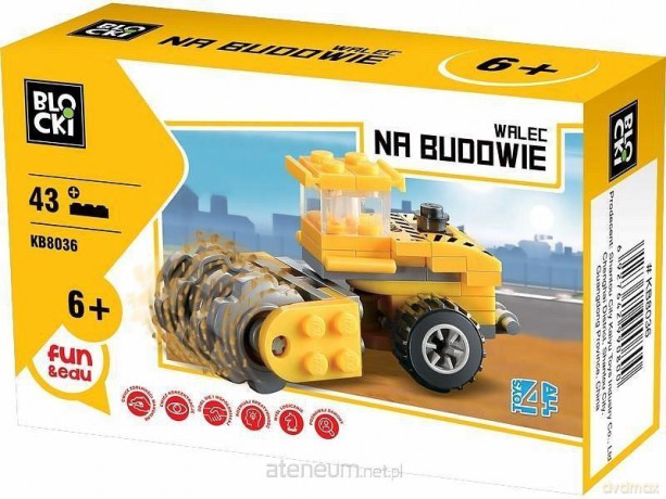 Klocki Blocki Na Budowie Walec [KLOCKI]