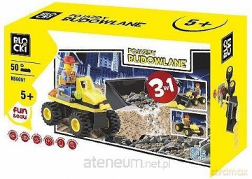 Klocki Blocki Pojazdy Budowlane 3w1 50 el [KLOCKI]