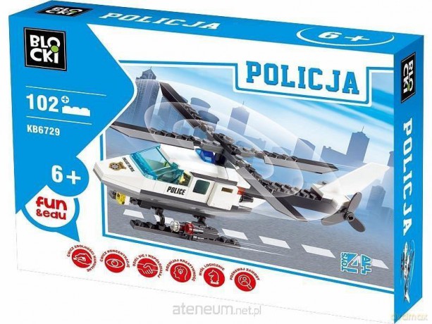 Klocki Blocki Policja Helikopter [KLOCKI]