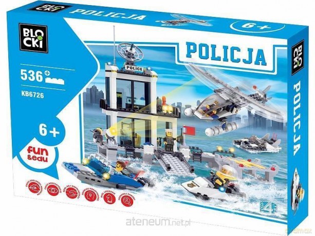 Klocki Blocki Policja Oddział Wodny [KLOCKI]