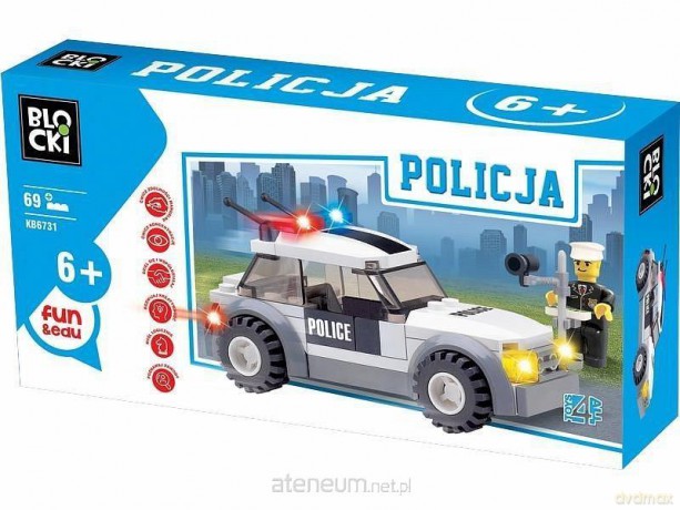 Klocki Blocki Policja Radiowóz [KLOCKI]