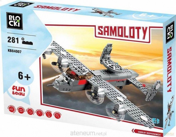 Klocki Blocki Samoloty 281 el. [KLOCKI]