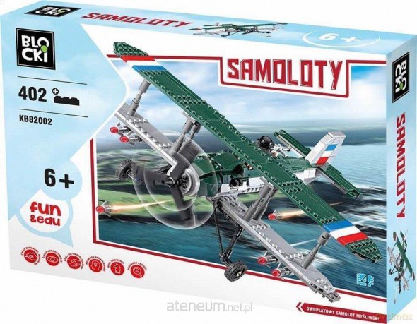 Klocki Blocki Samoloty 402 el. [KLOCKI]