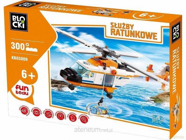 Klocki Blocki Służby ratunkowe Helikopter [KLOCKI]
