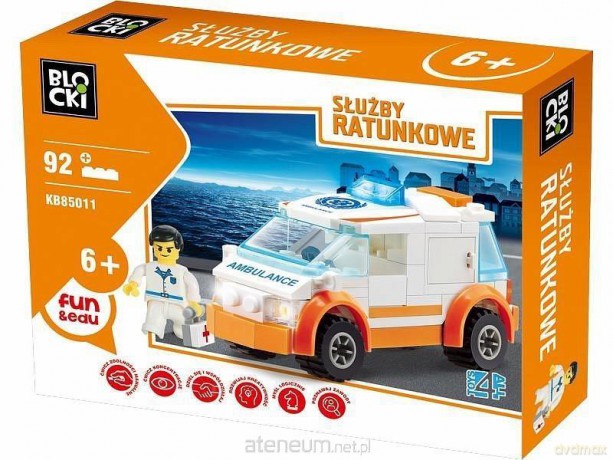 Klocki Blocki Służby ratunkowe Samochód lekarza [KLOCKI]