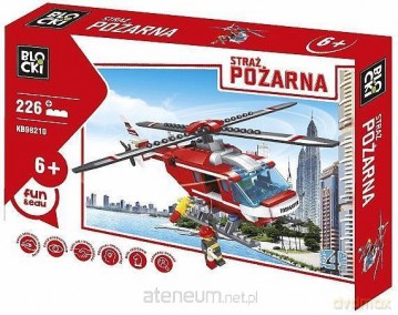 Klocki Blocki Straż Pożarna Śmigłowiec [KLOCKI]
