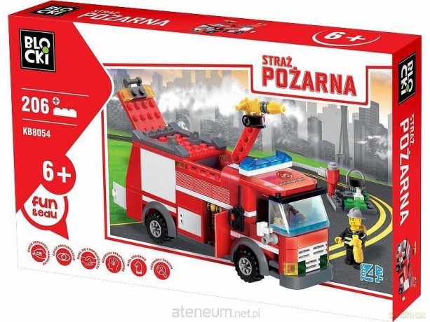 Klocki Blocki Straż Pożarna Wóz z armatą wodną [KLOCKI]
