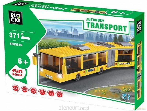 Klocki Blocki Transport Autobus Przegubowy [KLOCKI]