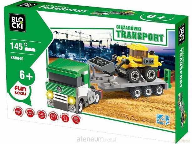 Klocki Blocki Transport Ciężarówki Laweta [KLOCKI]
