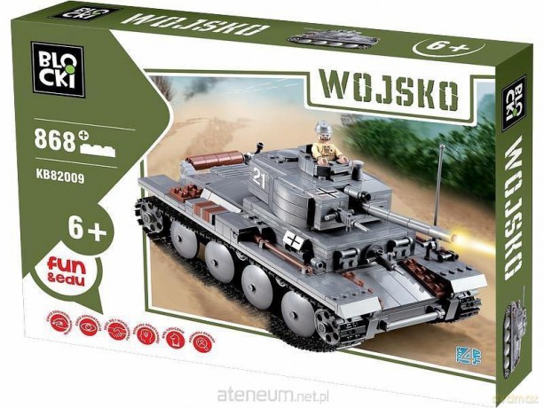 Klocki Blocki Wojsko Czołg Duży [KLOCKI]