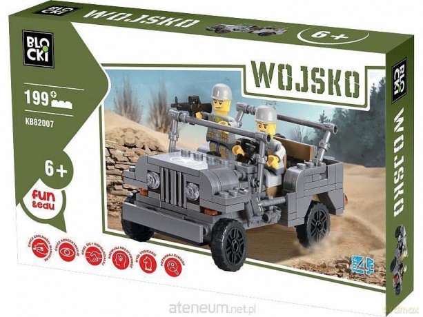 Klocki Blocki Wojsko Jeep [KLOCKI]