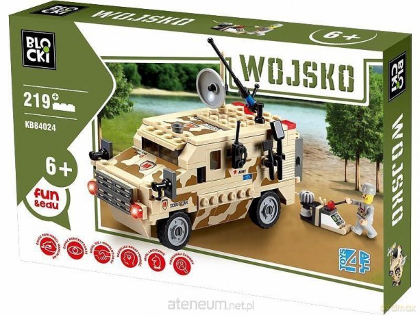 Klocki Blocki Wojsko Samochód zwiadowczy [KLOCKI]