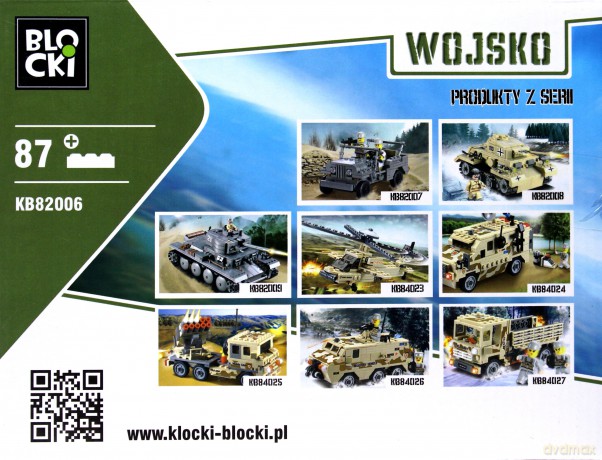 Klocki Blocki Wojsko Samolot [KLOCKI]
