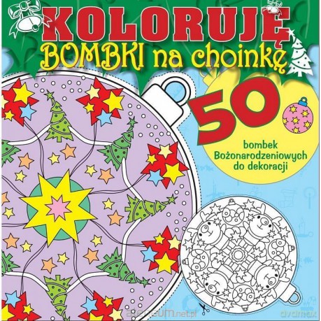 Koloruję bombki na choinkę cz. 1 [KSIĄŻKA]