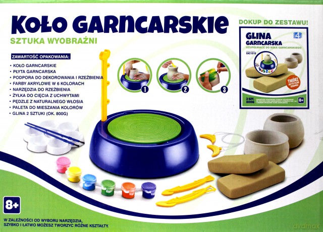 Koło garncarskie Sztuka wyobraźni
