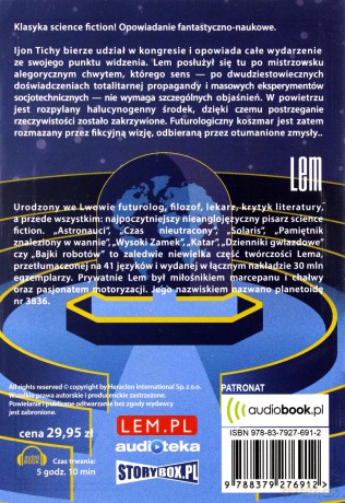 Kongres futurologiczny - Stanisław Lem [AUDIOBOOK]